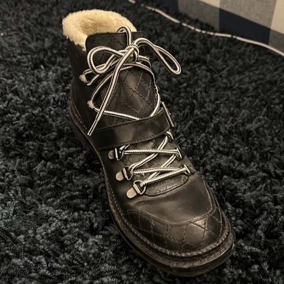 Marc Fisher shearling leather booties - Picture 1 of 2